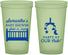 Custom Baby Shower 22 oz Glow In The Dark Cups - Party At Our Crib | 90187