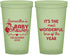 Custom Baby Shower 22 oz Glow In The Dark Cups - Christmas | 90191