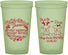 Custom Baby Shower 22 oz Glow In The Dark Cups - Christmas Gender Reveal | 90193
