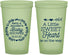 Custom Baby Shower 22 oz Glow In The Dark Cups - Little Sweet Heart | 90195
