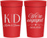 Personalized Engagement 32 oz Stadium Cups - We Are Engaged | 10001