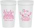 Personalized Bridal Shower 32 oz Stadium Cups - Future Mrs | 100011