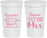 Personalized Bridal Shower 32 oz Stadium Cups - Soon To Be Mrs | 100013