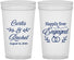 Personalized Engagement 32 oz Stadium Cups - Happily Ever Engaged | 10004