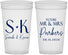 Personalized Engagement 32 oz Stadium Cups - Future Mr And Mrs | 10012