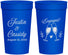 Personalized Engagement 32 oz Stadium Cups - Engaged | 10013