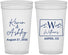 Personalized Wedding 32 oz Stadium Cups - Colorado | 105