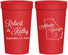 Personalized Wedding 32 oz Stadium Cups - Georgia | 109