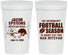 Personalized Bar Mitzvah 32 oz Stadium Cups - 13th Birthday Football | 110003
