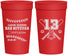 Personalized Bar Mitzvah 32 oz Stadium Cups - 13th Birthday Baseball | 110005