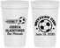 Personalized Bar Mitzvah 32 oz Stadium Cups - 13th Birthday Soccer | 110008