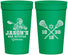Personalized Bar Mitzvah 32 oz Stadium Cups - 13th Birthday Lacrosse | 110012