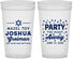 Personalized Bar Mitzvah 32 oz Stadium Cups - 13th Birthday Mazel Tov | 110019