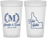 Personalized Wedding 32 oz Stadium Cups - Idaho | 111