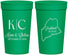 Personalized Wedding 32 oz Stadium Cups - Maine | 118