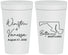 Personalized Wedding 32 oz Stadium Cups - Maryland | 119