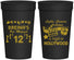 Personalized Bat Mitzvah 32 oz Stadium Cups - 12th Birthday Hollywood | 120006
