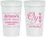 Personalized Bat Mitzvah 32 oz Stadium Cups - 12th Birthday Oy Vey | 120008