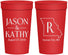 Personalized Wedding 32 oz Stadium Cups - Missouri | 124