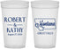 Personalized Wedding 32 oz Stadium Cups - Montana | 125