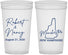 Personalized Wedding 32 oz Stadium Cups - New Hampshire | 128