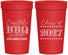 Personalized Graduation 32 oz Stadium Cups - Class Of 2027 Bbq | 130005