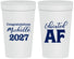 Personalized Graduation 32 oz Stadium Cups - Class Of 2027 Educated Af | 130018