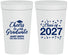 Personalized Graduation 32 oz Stadium Cups - Class Of 2027 Cheers Graduate | 130021