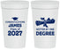 Personalized Graduation 32 oz Stadium Cups - Class Of 2027 Hotter Degree | 130022