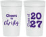 Personalized Graduation 32 oz Stadium Cups - Class Of 2027 Cheers | 130037