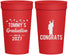 Personalized Graduation 32 oz Stadium Cups - Class Of 2027 Congrats | 130046