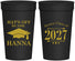 Personalized Graduation 32 oz Stadium Cups - Class Of 2027 Hats Off | 130049