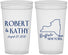 Personalized Wedding 32 oz Stadium Cups - New York | 131