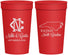 Personalized Wedding 32 oz Stadium Cups - North Carolina | 132