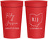 Personalized Wedding 32 oz Stadium Cups - Ohio | 134