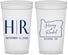 Personalized Wedding 32 oz Stadium Cups - Oregon | 136