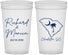 Personalized Wedding 32 oz Stadium Cups - South Carolina | 139