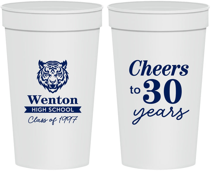 Personalized Class Reunion 32 oz Stadium Cups - Class Of 1997 30 Year | 140002