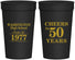 Personalized Class Reunion 32 oz Stadium Cups - Class Of 1977 50 Year | 140004