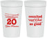 Personalized Class Reunion 32 oz Stadium Cups - Class Of 2007 20 Year | 140011
