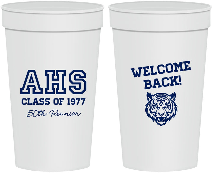 Personalized Class Reunion 32 oz Stadium Cups - Class Of 1977 50 Year | 140014
