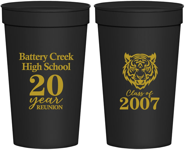 Personalized Class Reunion 32 oz Stadium Cups - Class Of 2007 20 Year | 140016