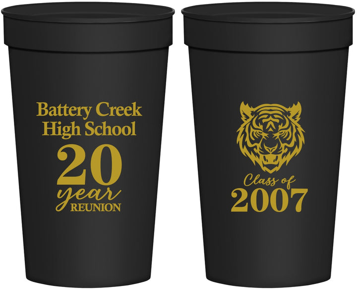 Personalized Class Reunion 32 oz Stadium Cups - Class Of 2007 20 Year | 140016
