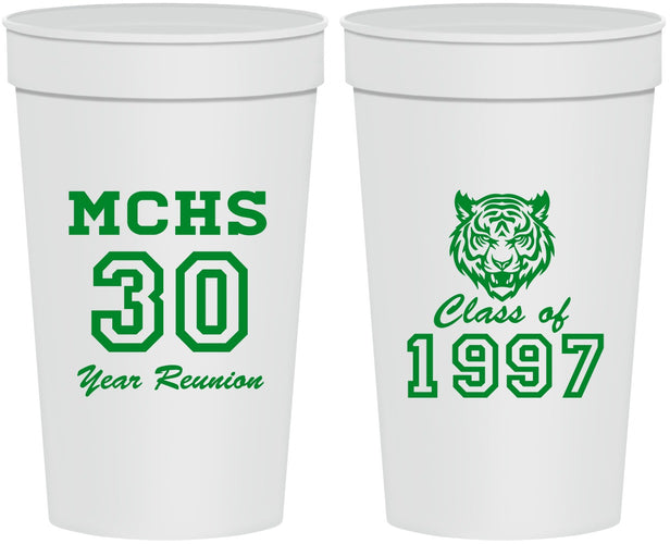 Personalized Class Reunion 32 oz Stadium Cups - Class Of 1997 30 Year | 140017