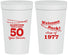 Personalized Class Reunion 32 oz Stadium Cups - Class Of 1977 50 Year | 140019