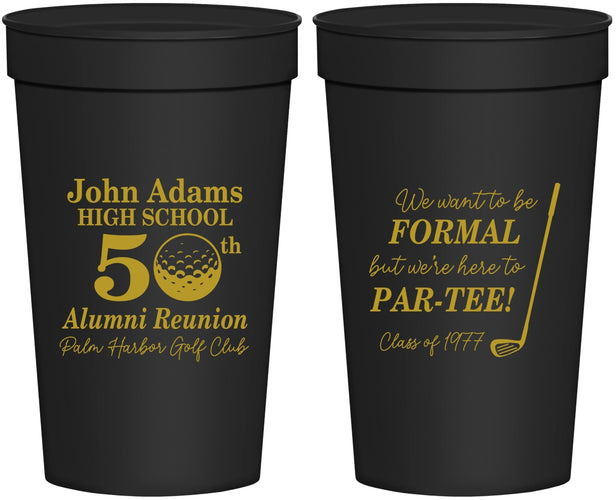 Personalized Class Reunion 32 oz Stadium Cups - Class Of 1977 50 Year | 140024