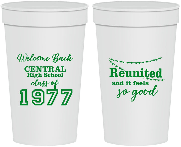 Personalized Class Reunion 32 oz Stadium Cups - Class Of 1977 50 Year | 140029