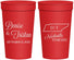Personalized Wedding 32 oz Stadium Cups - Tennessee | 141