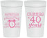 Personalized Retirement 32 oz Stadium Cups - Off The Clock | 150000
