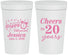 Personalized Retirement 32 oz Stadium Cups - Off The Clock | 150001
